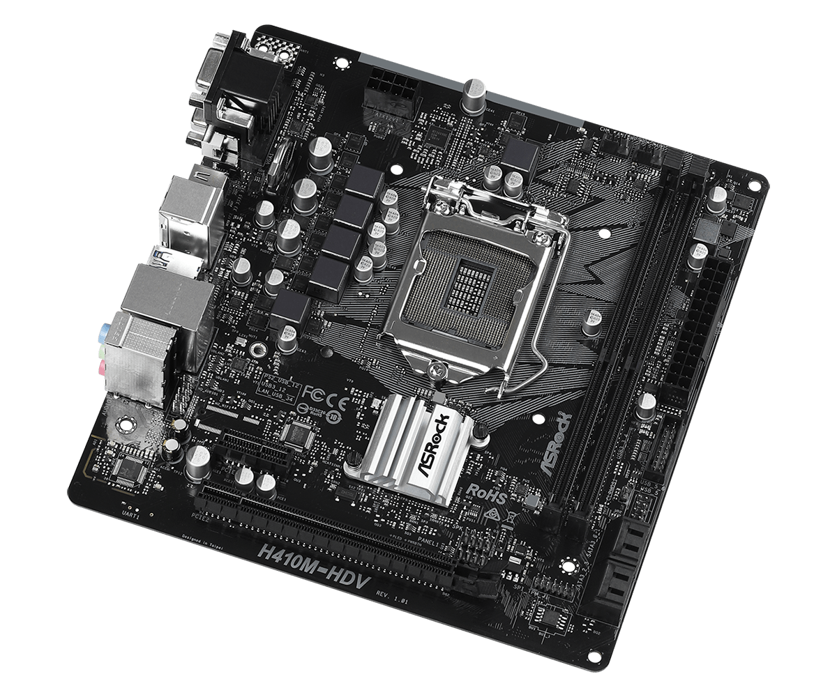 Scheda madre ASROCK H410M-HDV  - Intel Cpu Core I5 recensione e prezzo