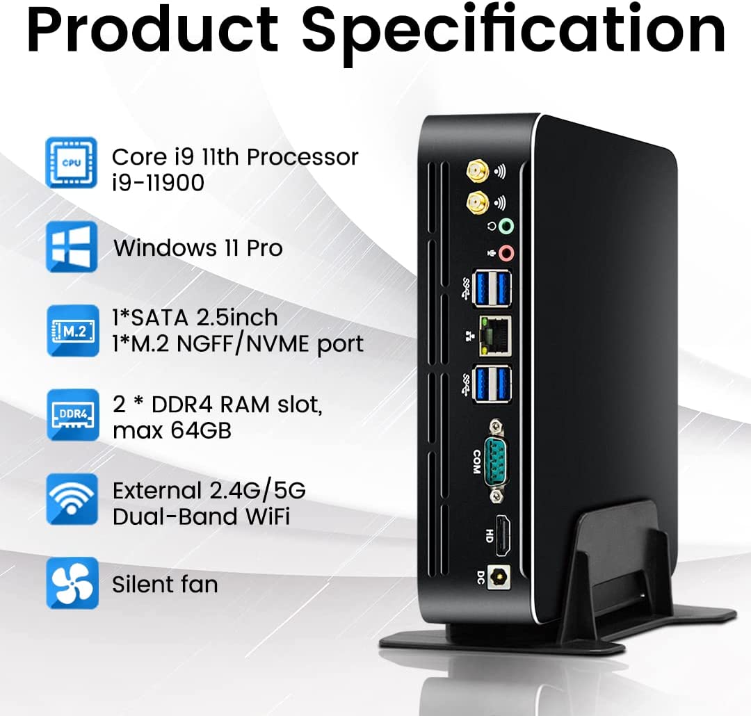 Partaker Mini PC Intel 11a Gen - Intel Cpu Core I5 recensione e prezzo