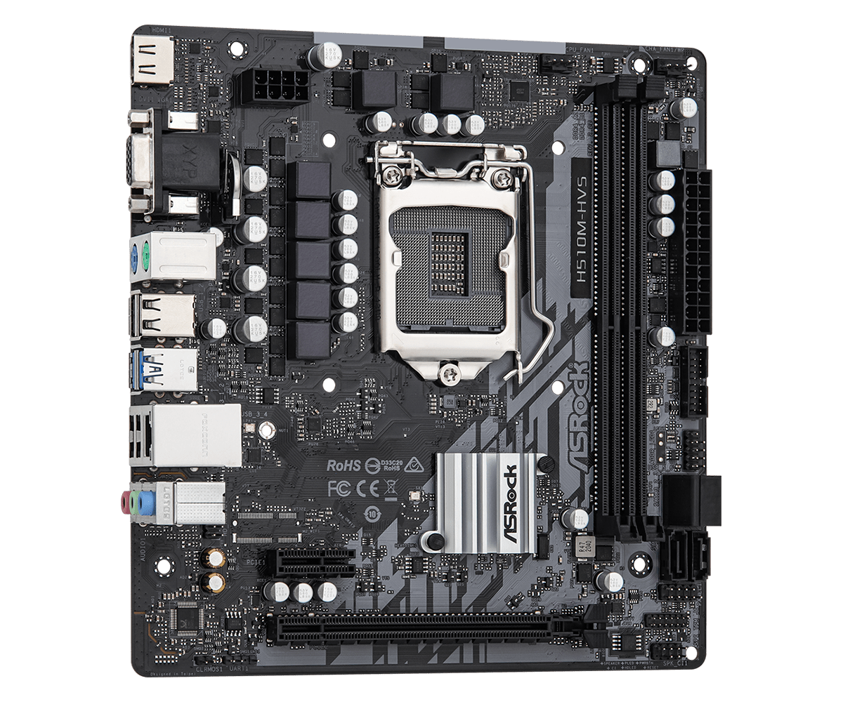 Scheda Madre ASROCK H510M-HVS  - Intel Cpu Core I5 recensione e prezzo
