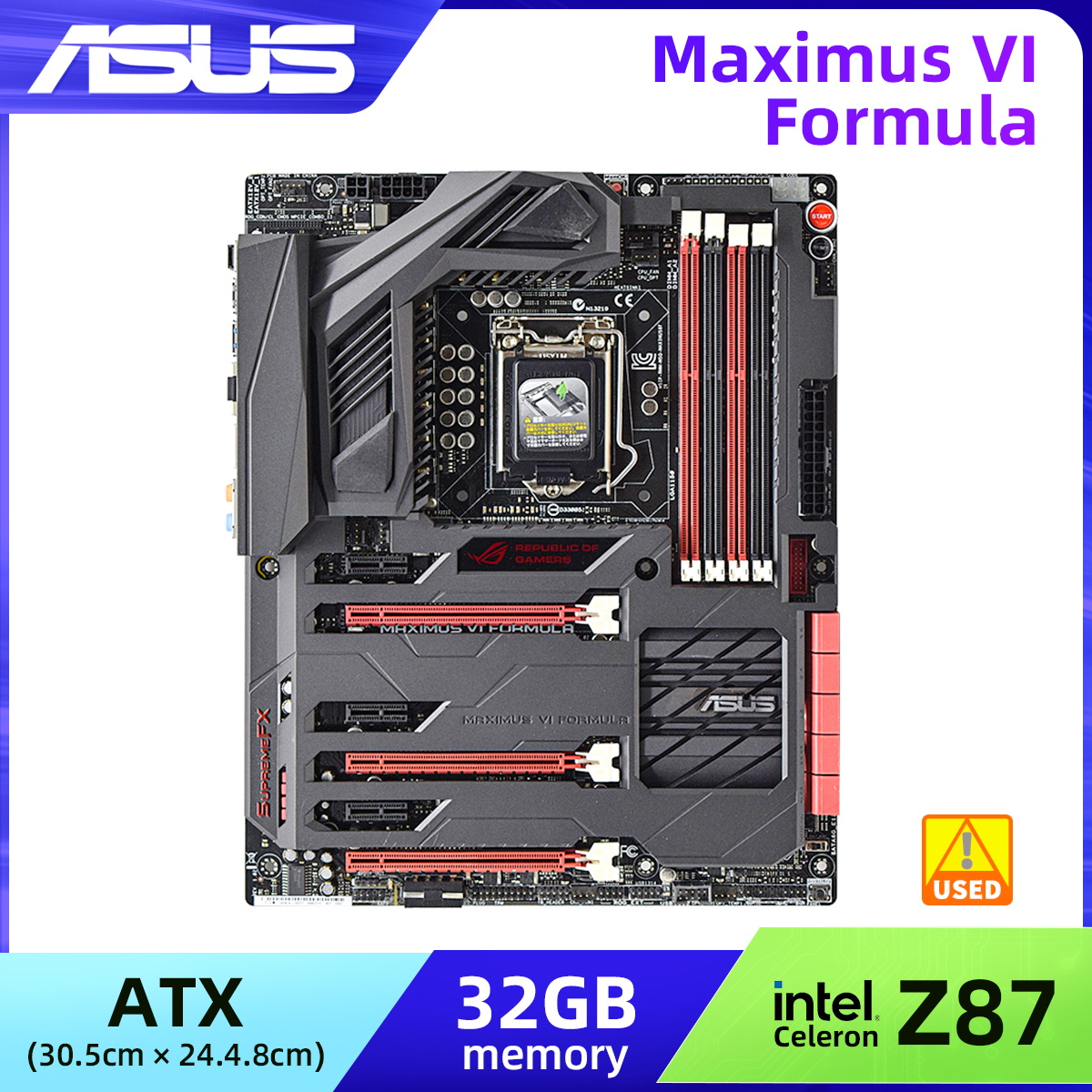 Scheda madre ASUS MAXIMUS VI F - Intel Cpu Core I5 recensione e prezzo